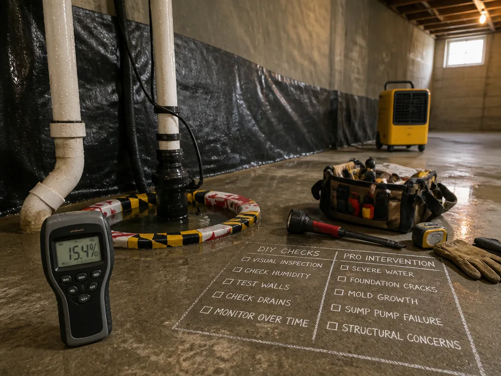 DIY vs when to call a restoration pro for moisture issues
