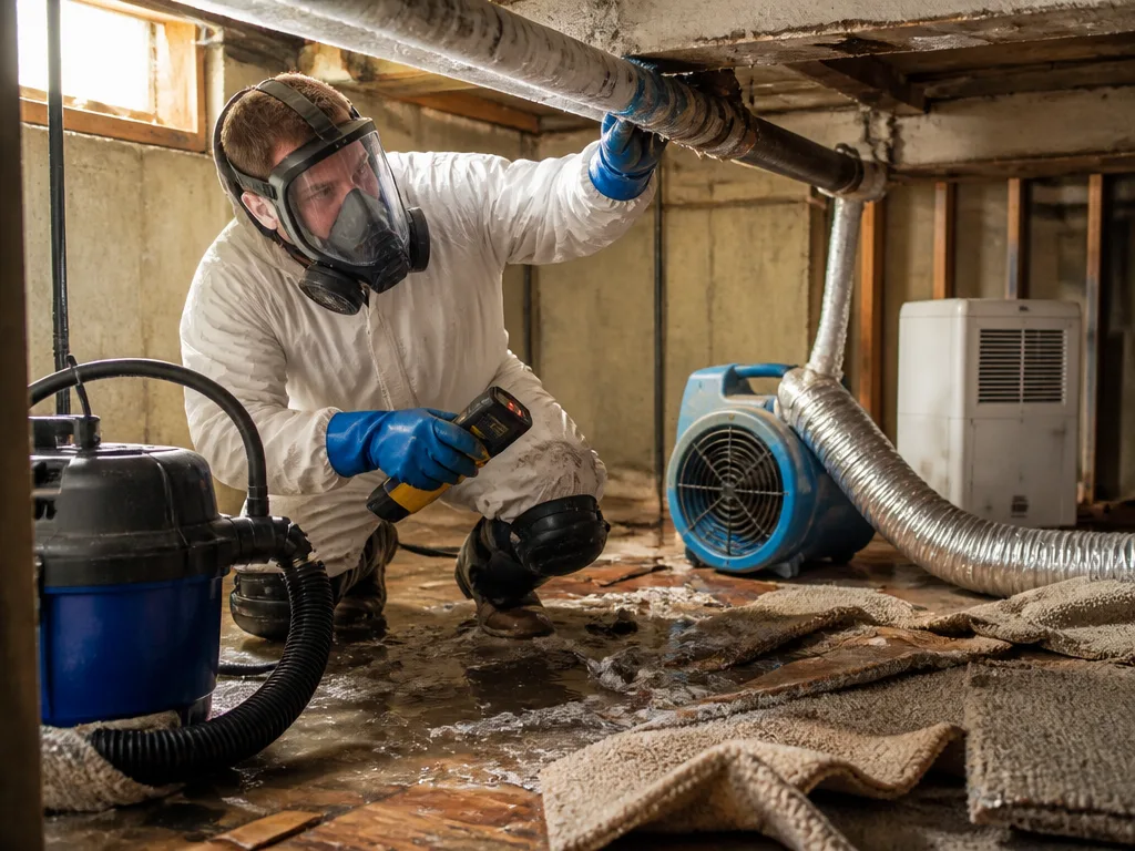 Burst Pipe Cleanup
